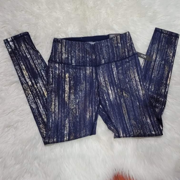 Blue Gold Metallic Knockout Tights from Victoria's Secret - Picture 2 of 5